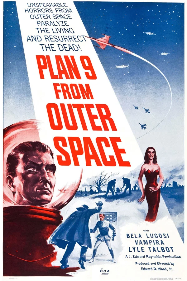 Plan 9 from Outer Space — cover